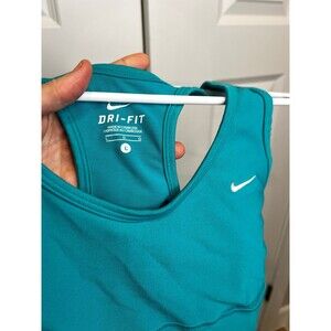 Nike Dri-Fit athletic tank top Large Women’s Turquoise